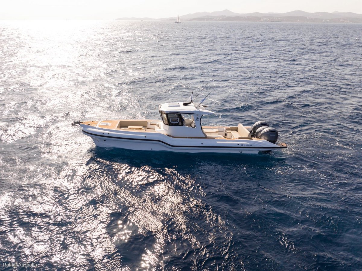 Rafnar 40 Targa with Triple V400 V10ESJ RIB