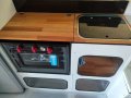 Trailerable Houseboat Custom Built:Cooktop and Sink covered