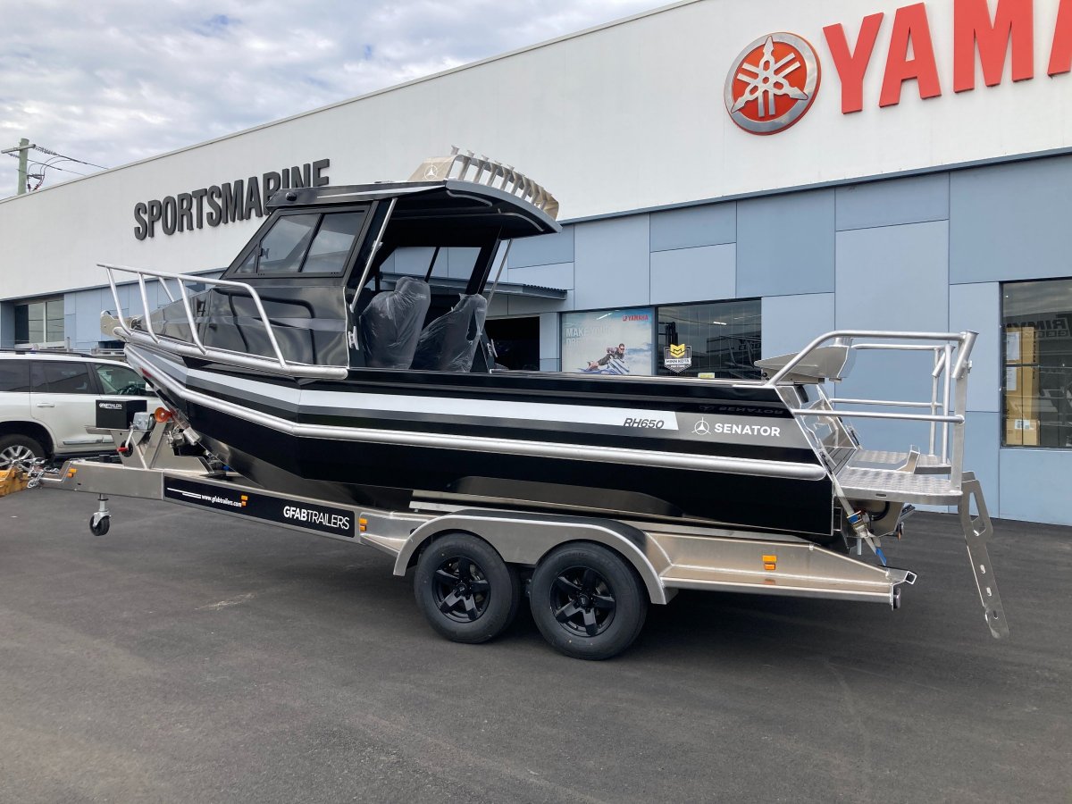 Senator Hardtop RH650 Boat, Motor, Trailer Package