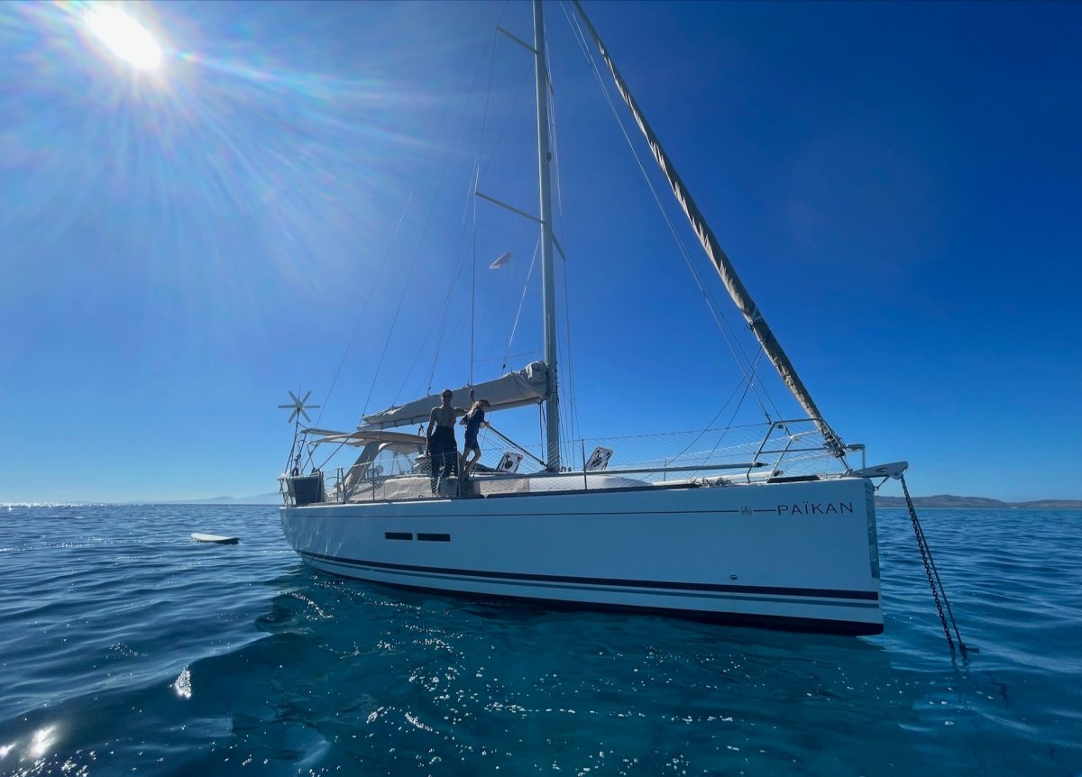 Dufour Grand Large 375 2 cabins verion with separate head and shower