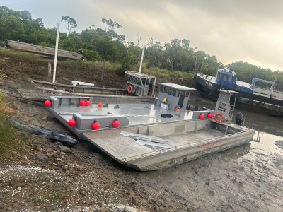 Australian Marine 12 meter aluminium landing Barge