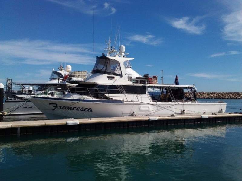 Conquest 57 Converted Cray Boat