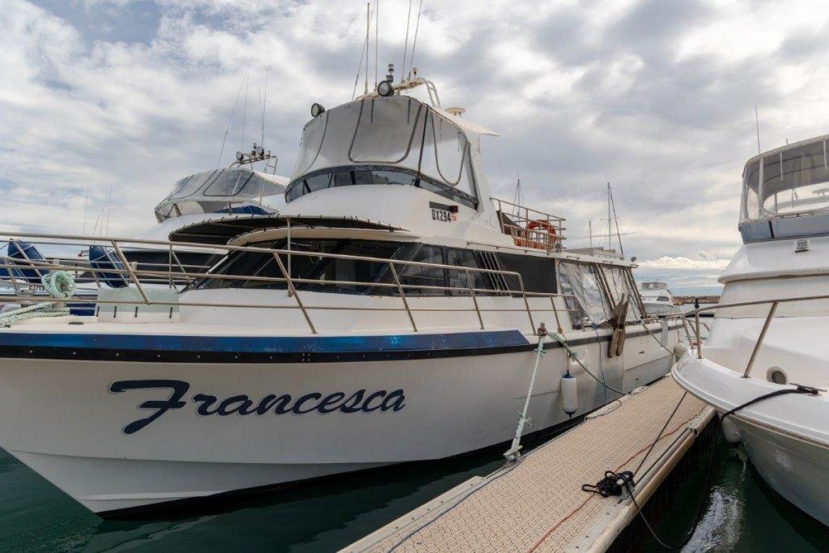 Conquest 57 Converted Cray Boat