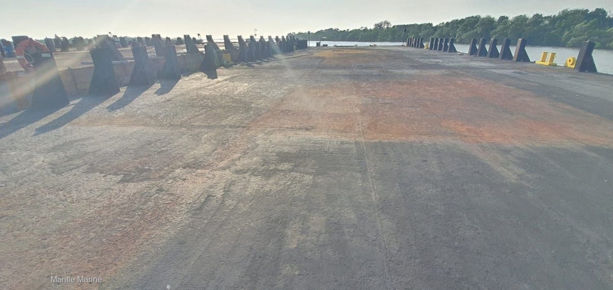 54.86m x 18.28m ABS Steel Deck Cargo Dumb Barge
