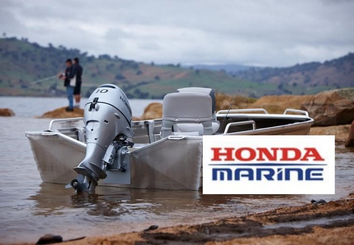 HONDA 10HP PORTABLE 4 STROKE OUTBOARD
