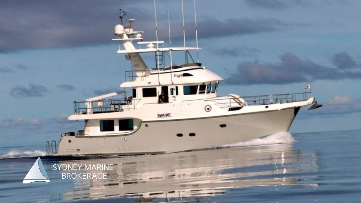 Nordhavn 55:3 Sydney Marine Brokerage Nordhavn 55 Yacht For Sale