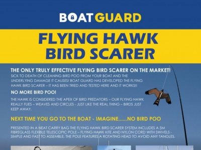 FLYING HAWK BIRD SCARER