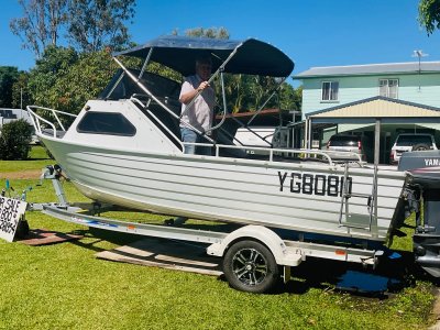 Stessl Half Cabin 5.2 metre Aluminium Half Cabin Boat