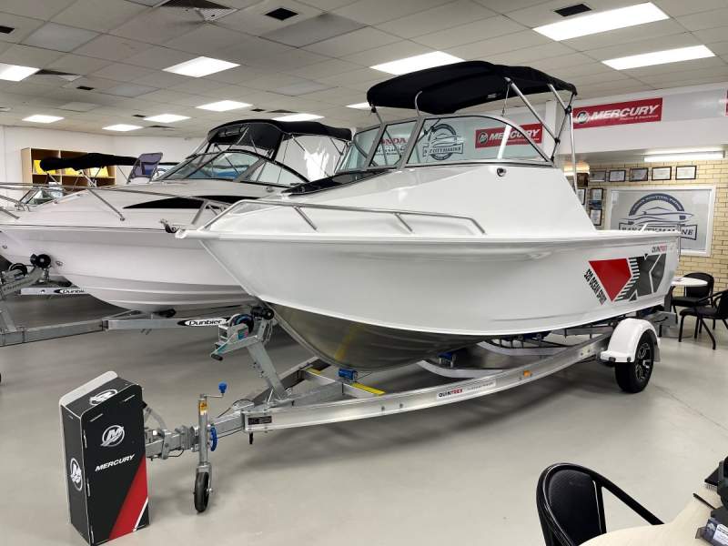 Quintrex 520 Ocean Spirit Mercury 75hp 2.1L EFI Alloy I-Beam Trailer