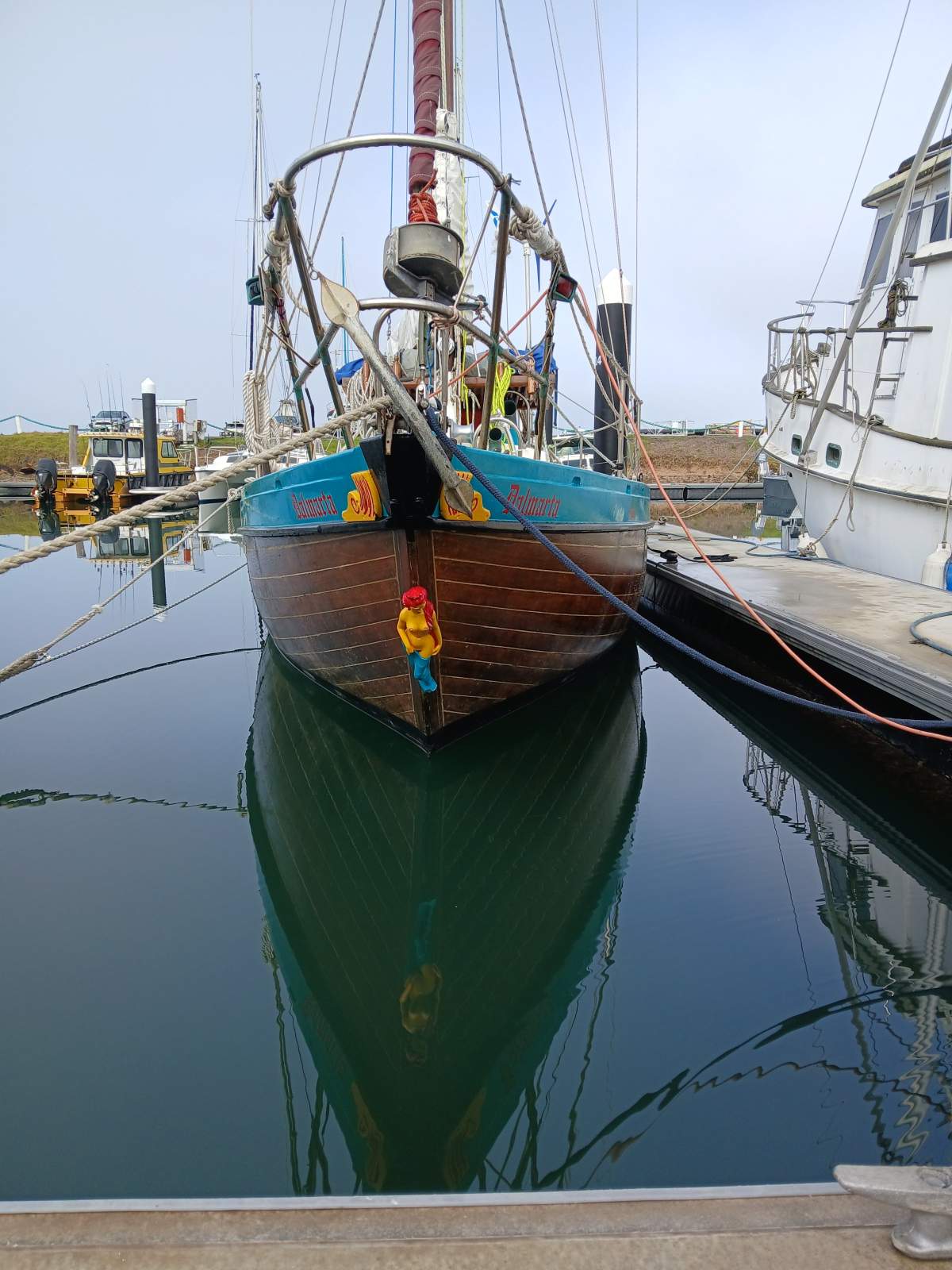 Angus Primrose Timber Sloop