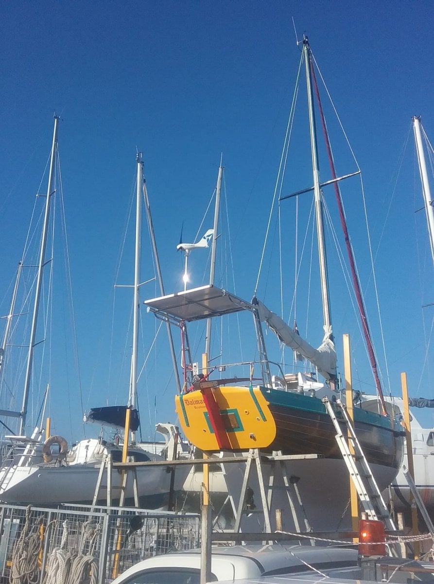 Angus Primrose Timber Sloop