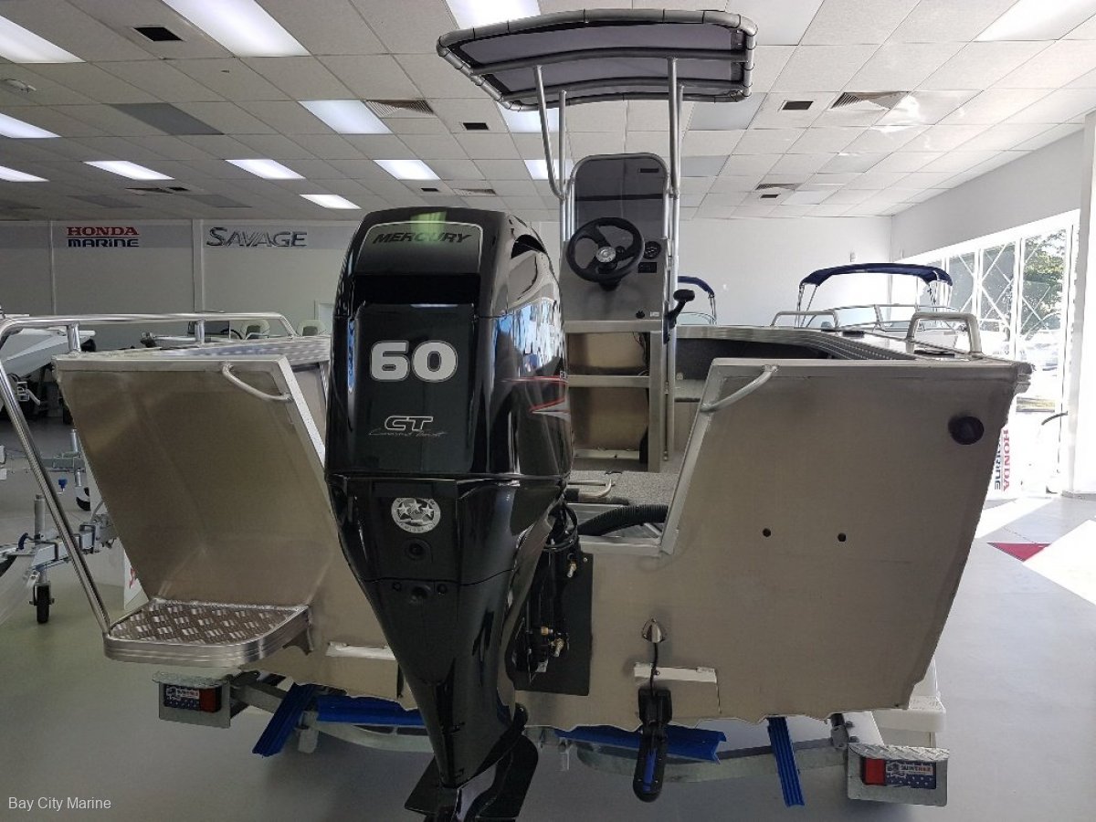 New Quintrex 460 Renegade Bay City Marine Custom Centre Console Mercury 60hp