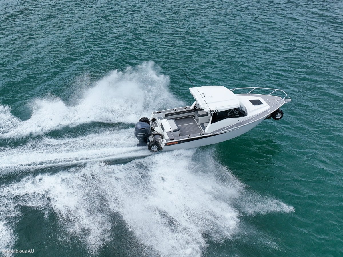 New Stryda 900C 4WD Amphibious, Monohull, Aluminium.
