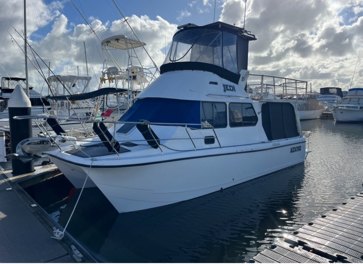 Kevlacat 3100 Flybridge Duel helm