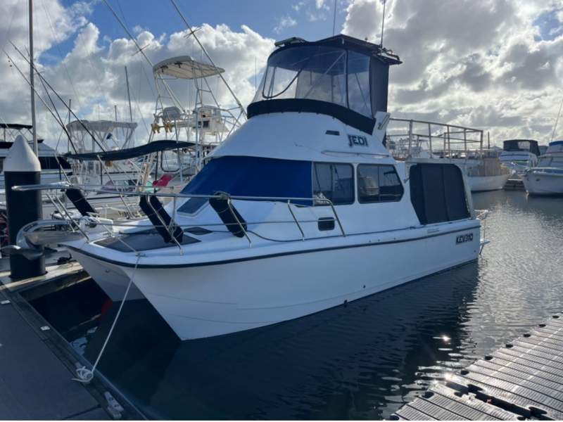 Kevlacat 3100 Flybridge Duel helm