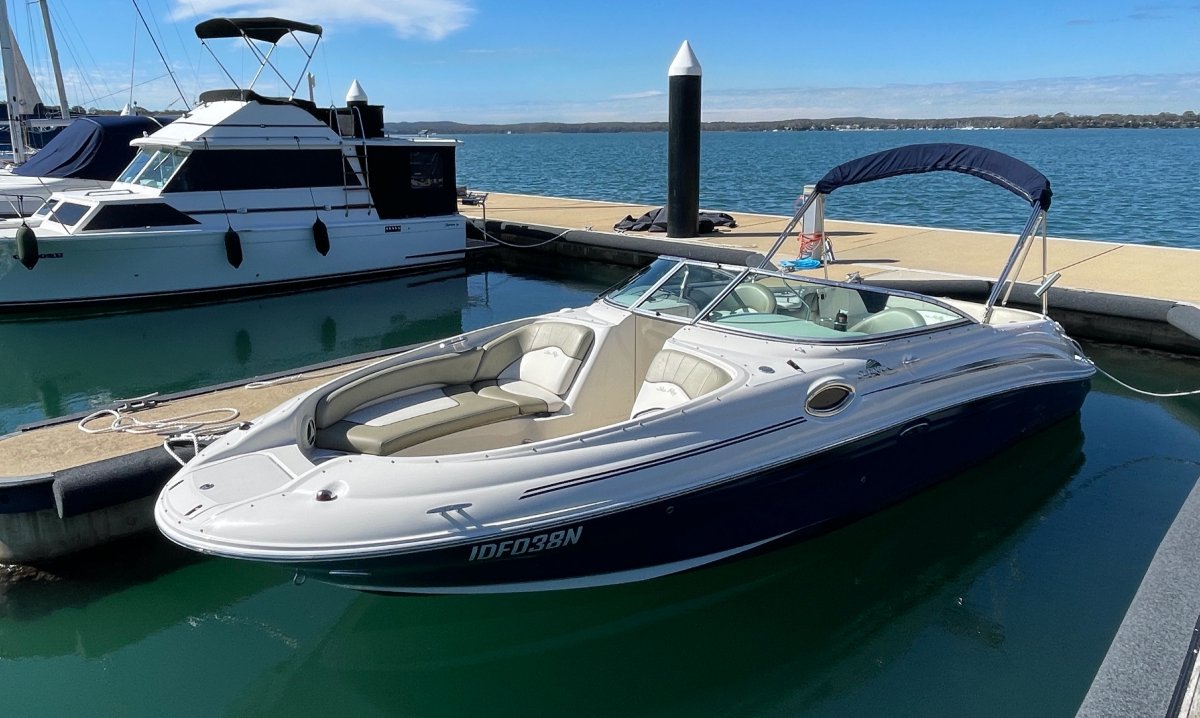 Sea Ray 240 Sundeck risers and exhausts replaced 3 years ago.