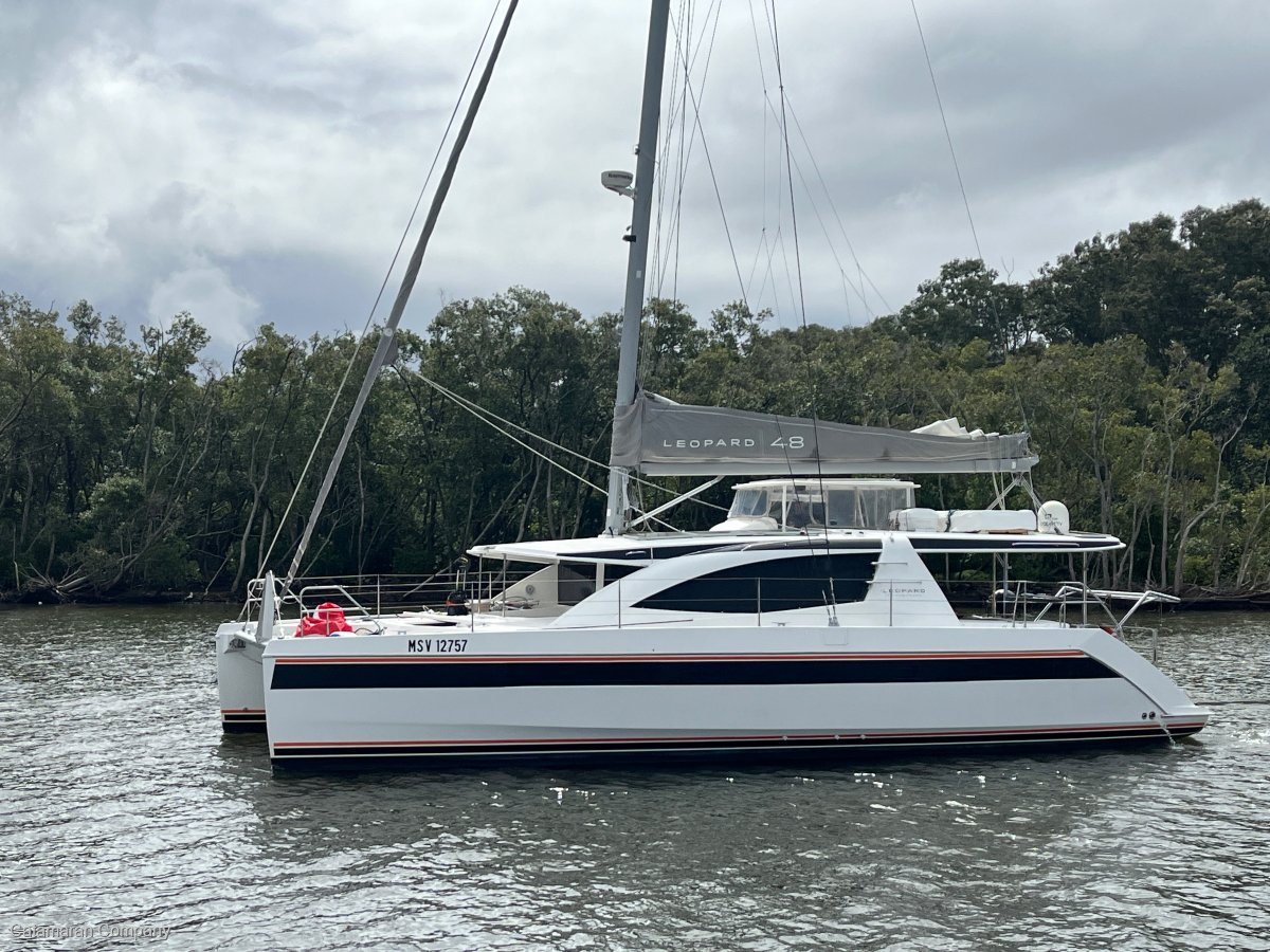 Leopard Catamarans 48 Owner's Version in Survey