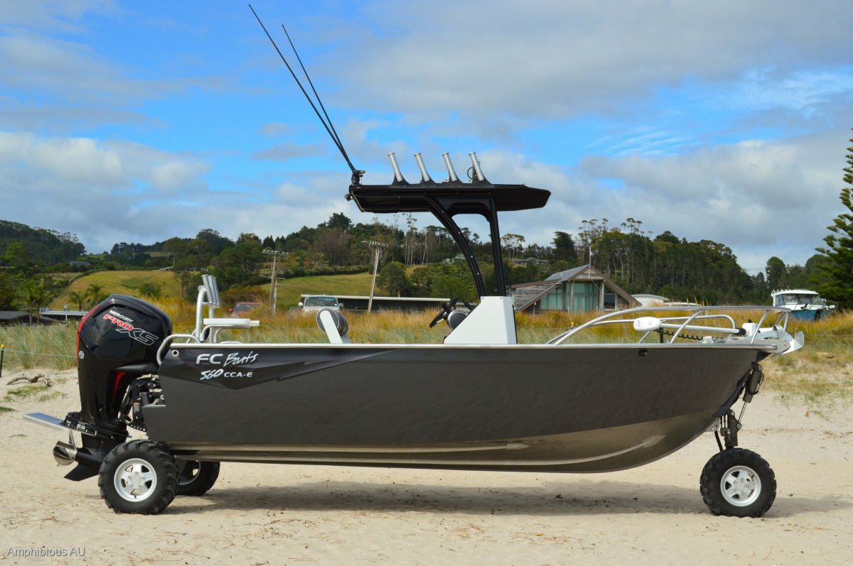 FC Boats 560 Centre Console Amphibious All Wheel Drive.