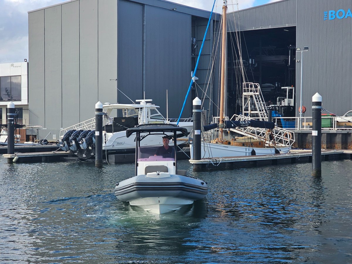 Brig Navigator 700 " Optional Boat storage and Trailer ":BRIG 700 by YACHTS WEST