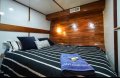 Trawler boat converted to a surf charter