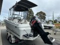 Whittley 2100 Walkaround - 150 HP 4 stroke showing 360 hours