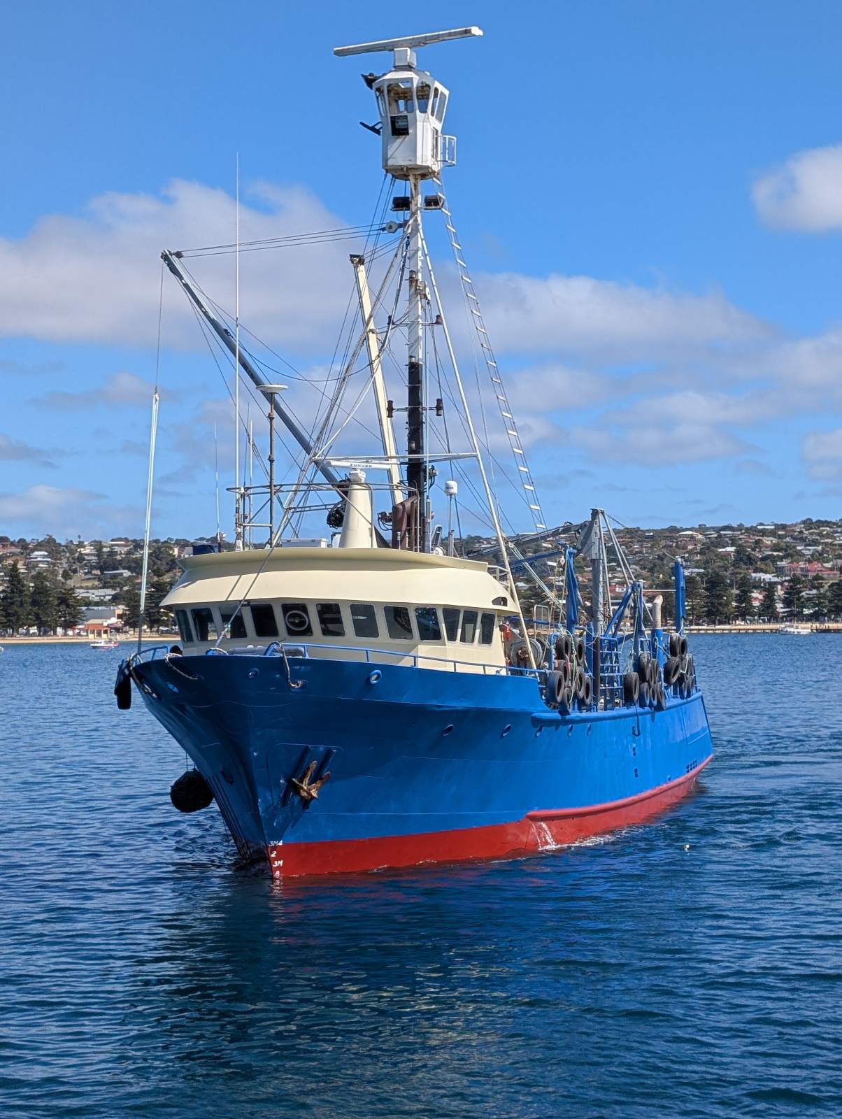 Adelaide Ship Construction Tuna Purse Seiner:Post slipping March 2025