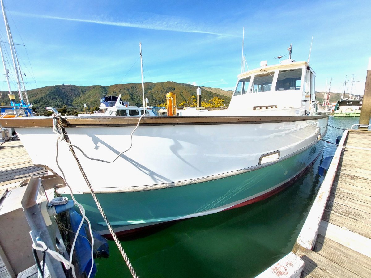 KINGSTON: ex whale-chaser, now beautiful classic