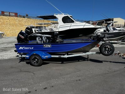 Kimple Sniper 468 Bass boat 2020 model 90hp Suzuki 4str 25hrs old