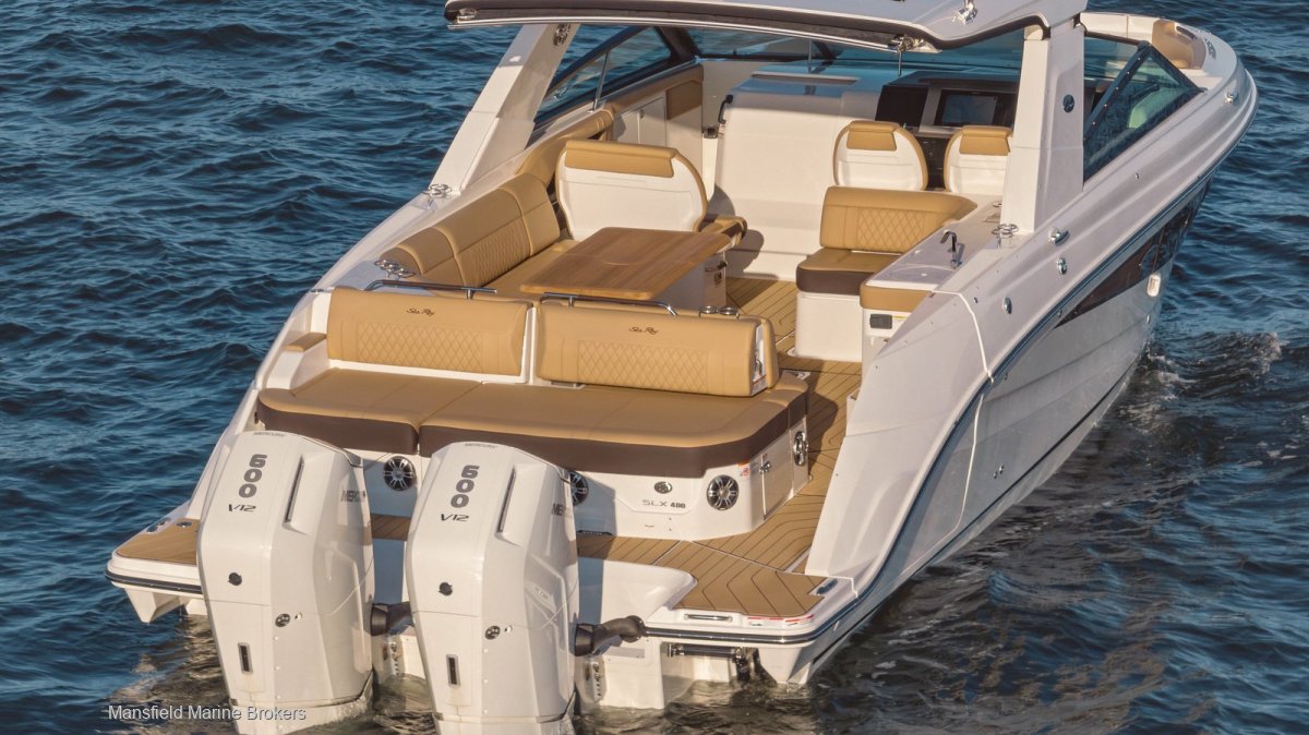 New Sea Ray 400 SLX OB:2 x V12s 1200hp