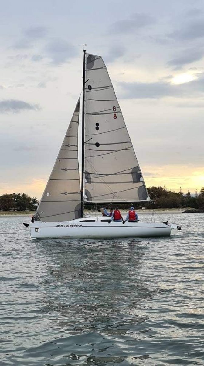 GM8 Racer/Cruiser Trailer Sailor:GM 8 Aqueous Humour