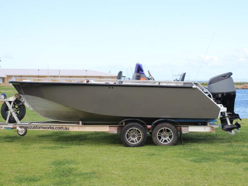 Plate Alloy Australia 5.35 Adventurer Centre Console Super Yacht Tender