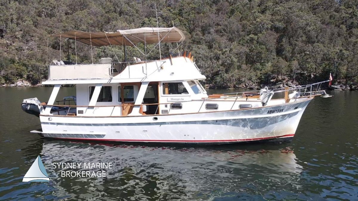 Blue Seas 36 Motor Trawler:2 Sydney Marine Brokerage For Sale Blue Seas 36