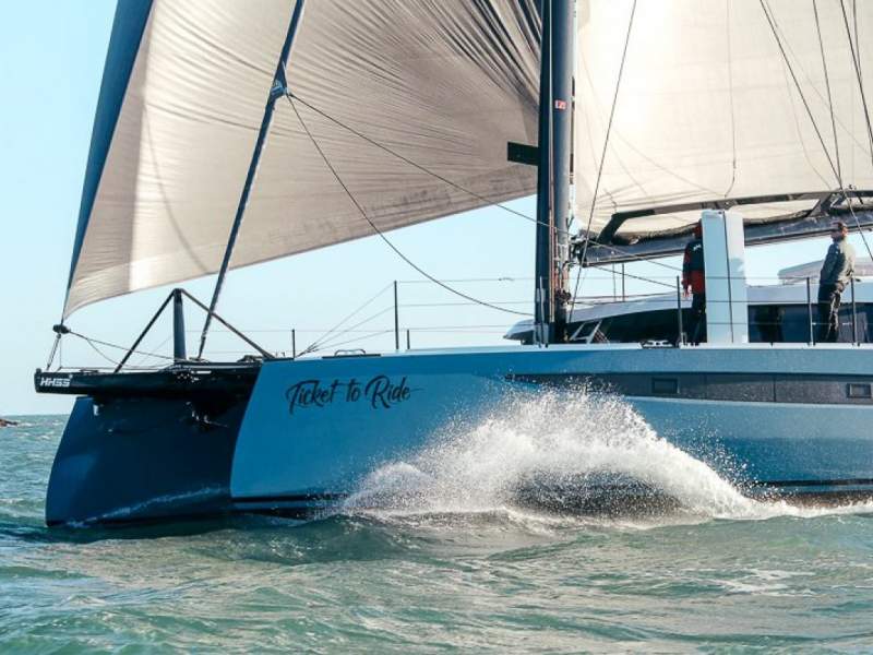 HH Catamarans HH55 Carbon Fiber Peformance Catamaran