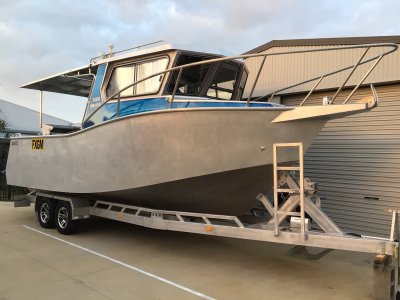 CNC Marine 7800HTO Custom 7800 Pilothouse HT Wide Body 8.3x2.79m OA.