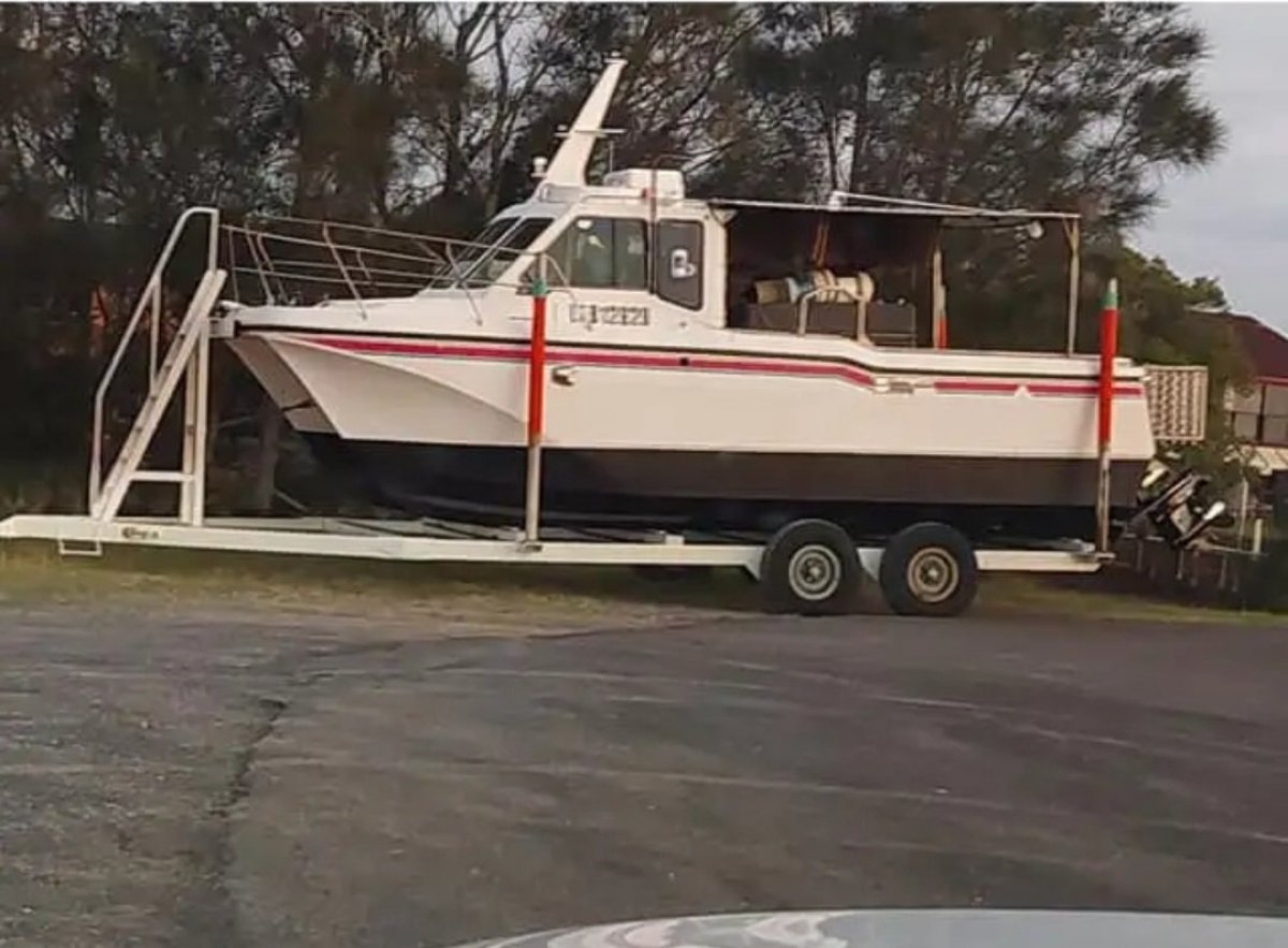 Cougar Cat 25 Commercial fishing vessel in 3c survey
