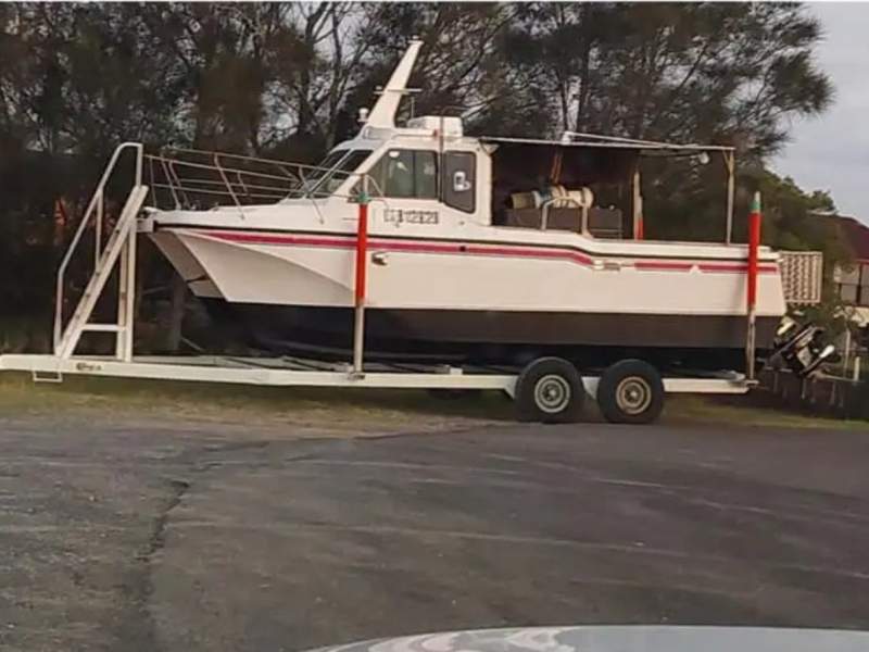 Cougar Cat 25 Commercial fishing vessel in 3c survey