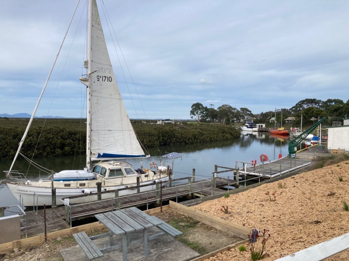 Double Jetty or 2 x Single Jetties with Power & Water - Port Franklin