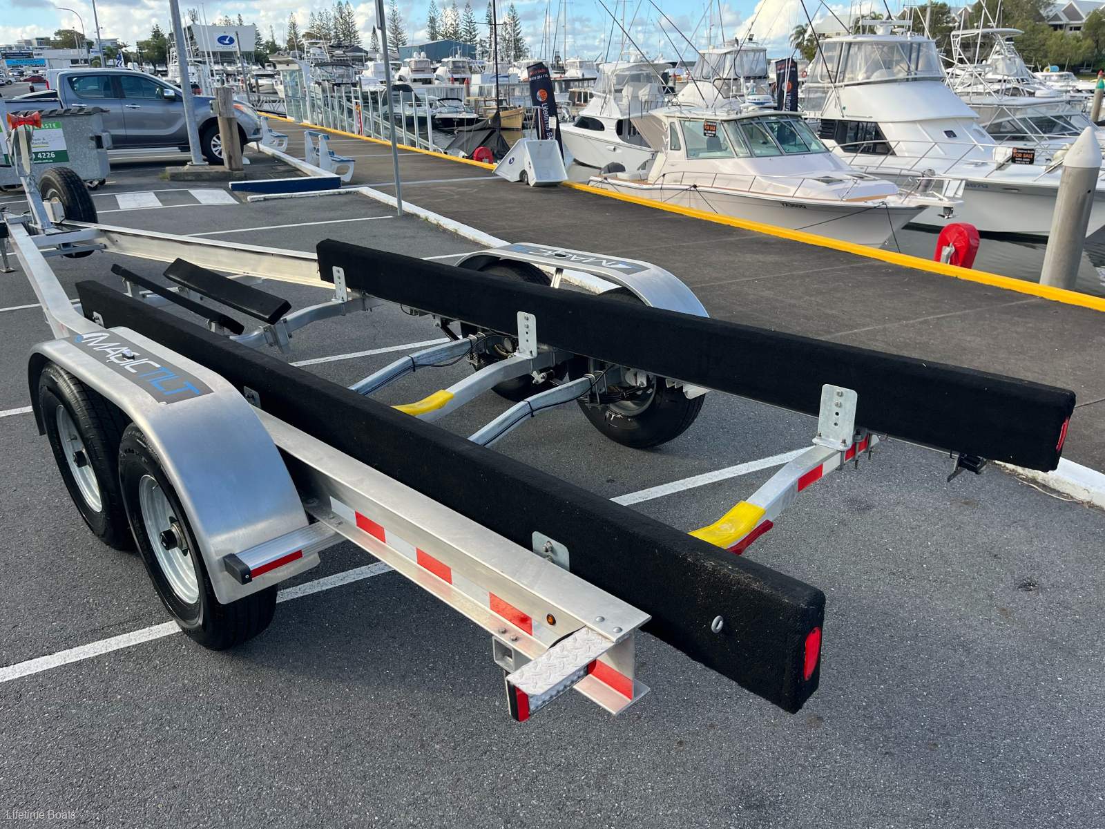 Magic Tilt Alloy Tandem Trailer