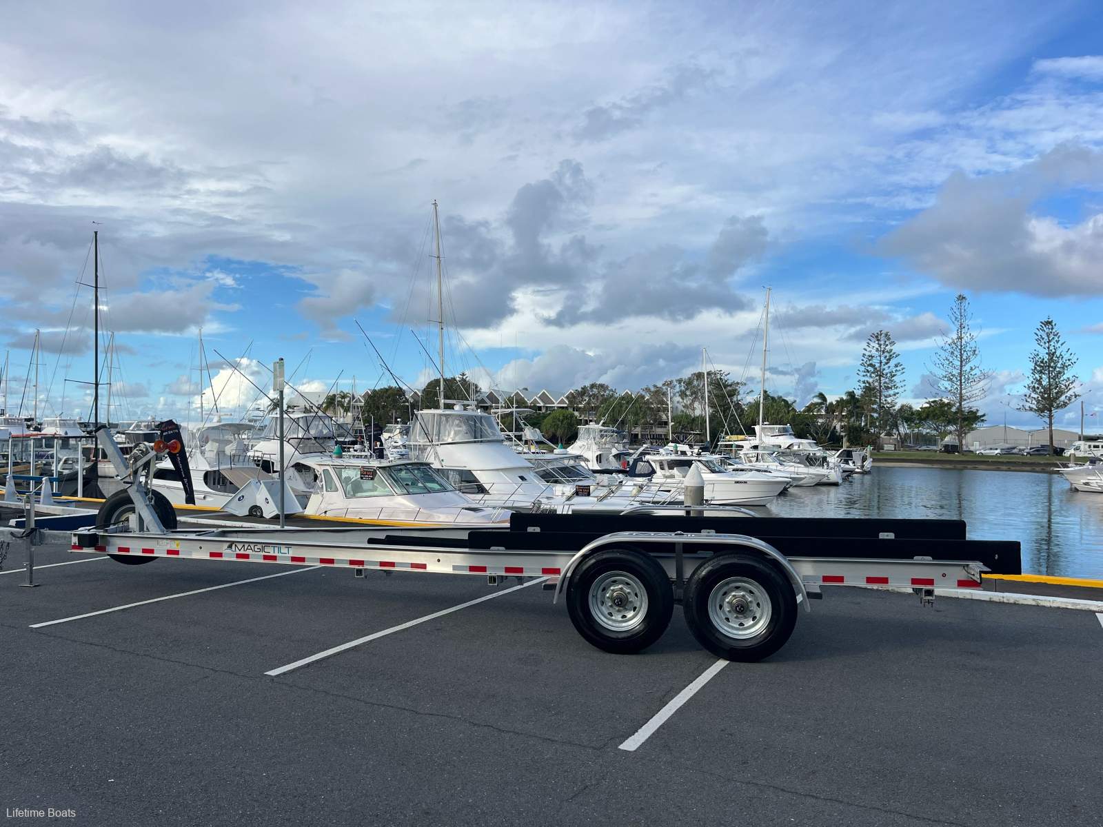 Magic Tilt Alloy Tandem Trailer