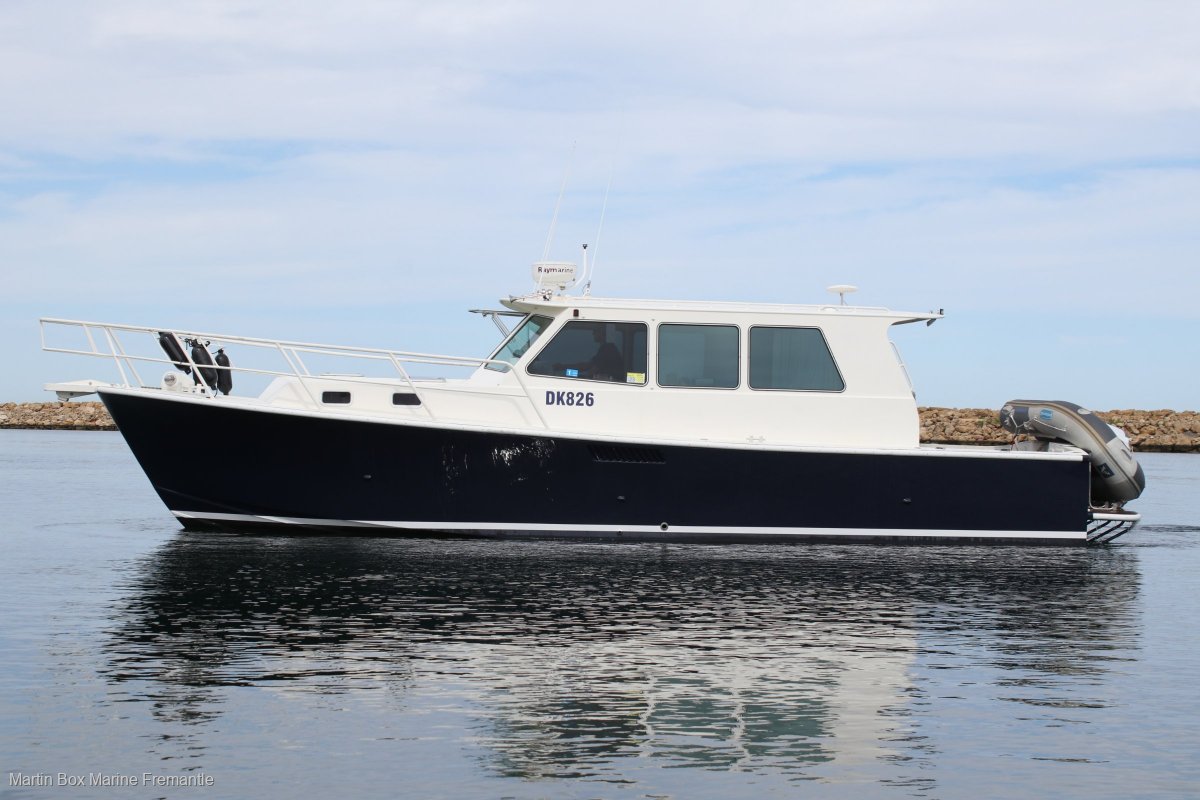 Steve Ward 38 Cabin Cruiser with Caterpillar Diesel