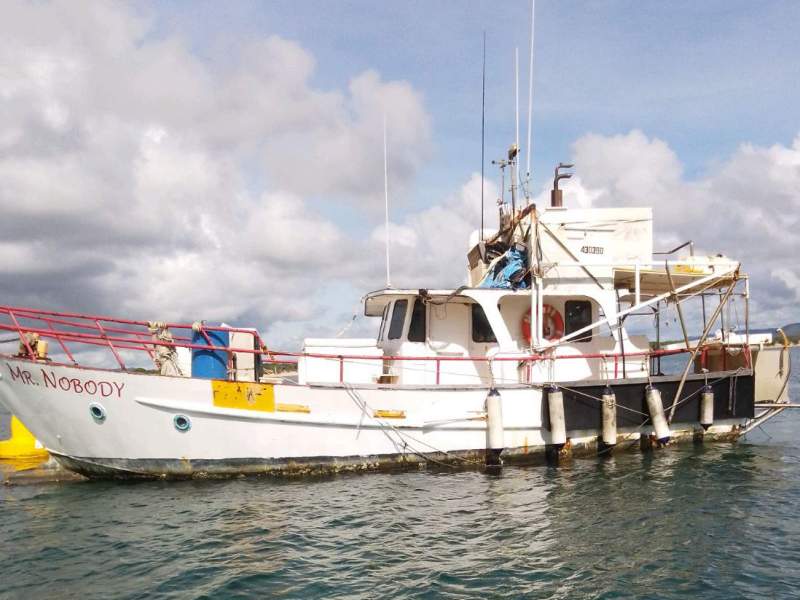 Steel line fishing vessel