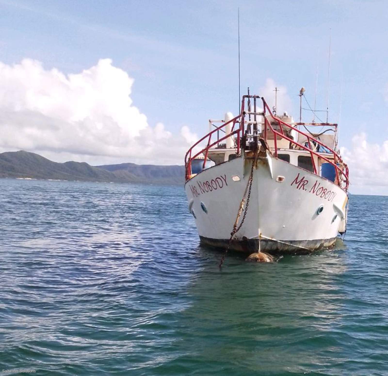 Steel line fishing vessel