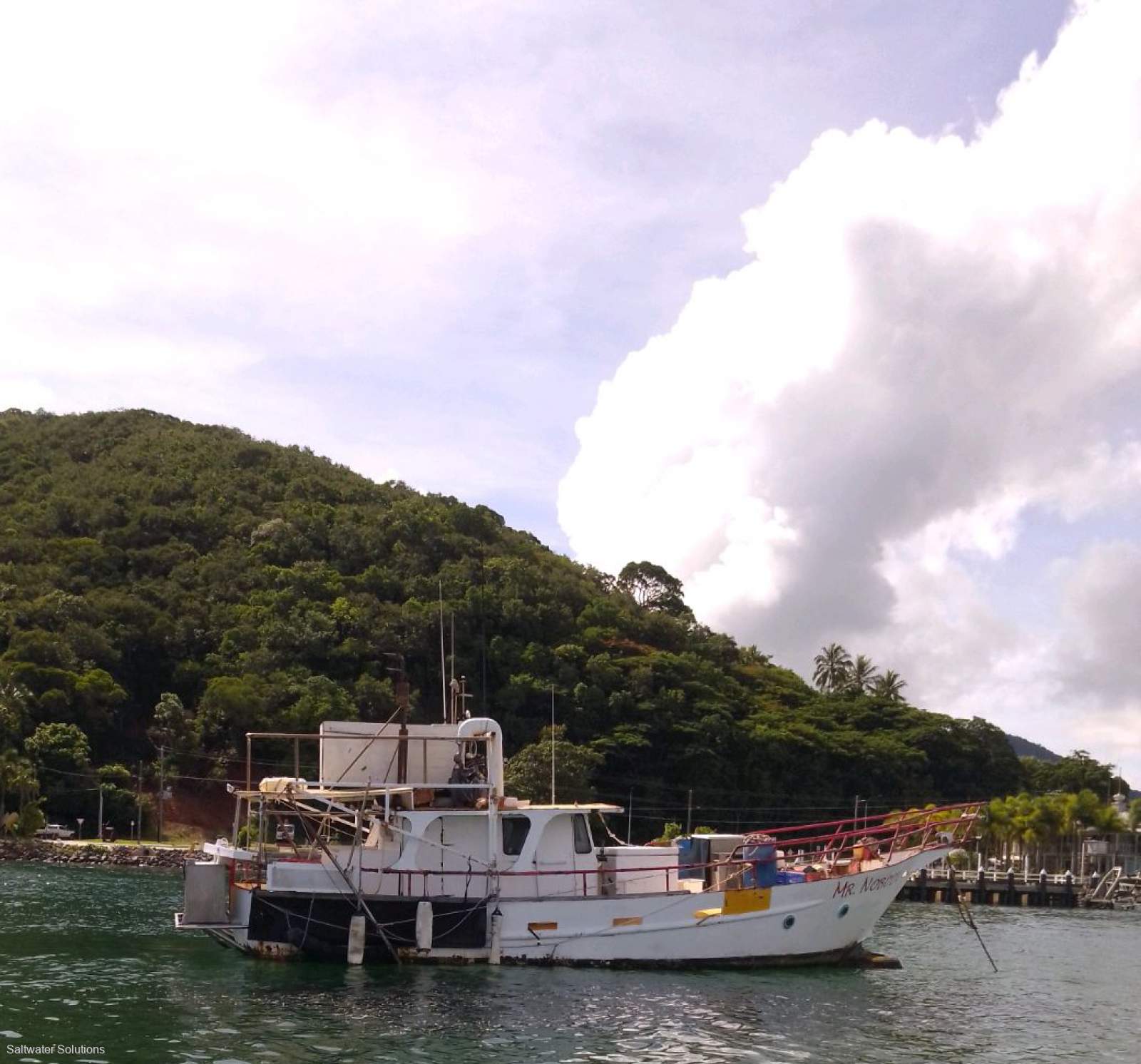 Steel line fishing vessel