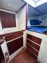 Dutch built sailing yacht with classic lines:workspace in fore peak