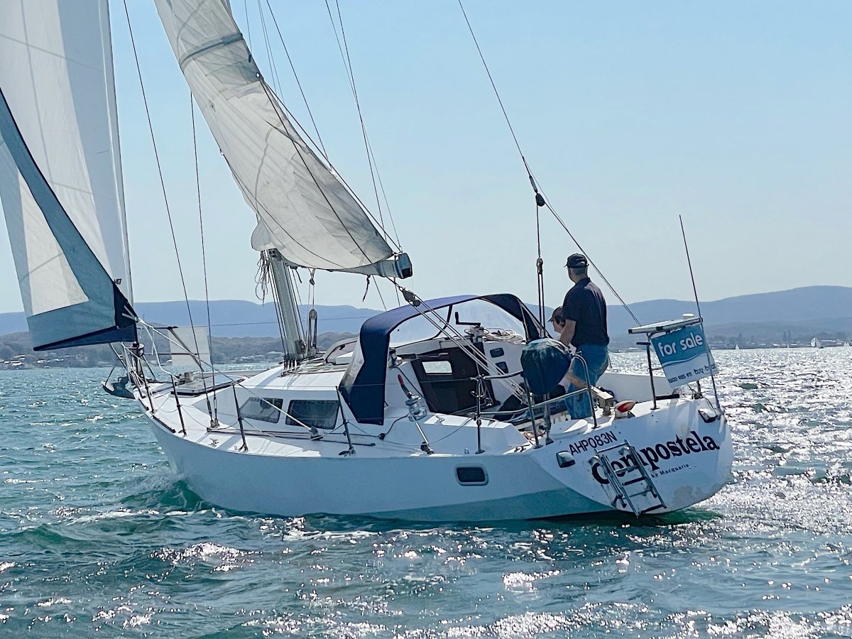 Van De Stadt 34 steel cruising yacht