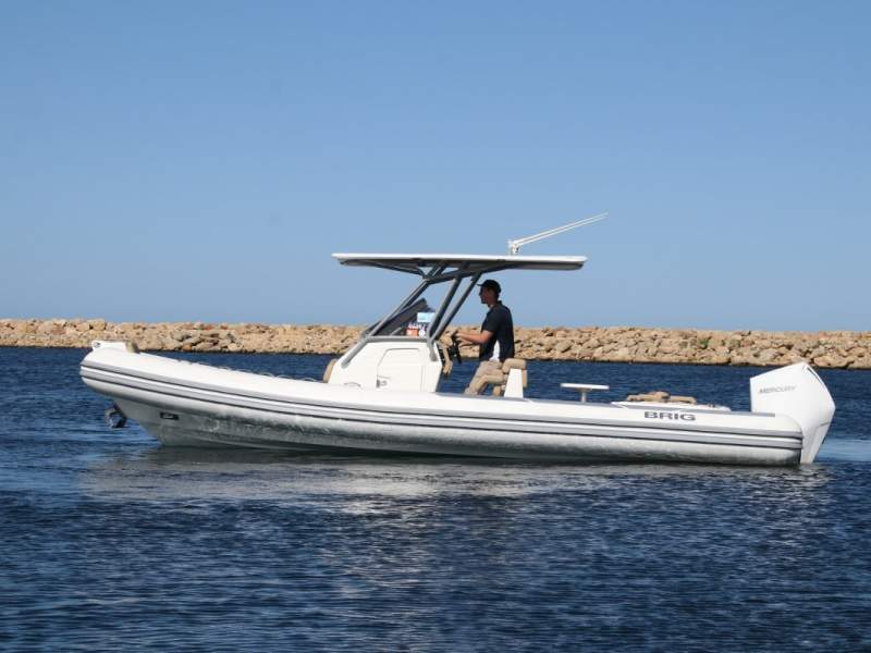 Brig Eagle 8 with 300Hp Mercury V8 Outboard