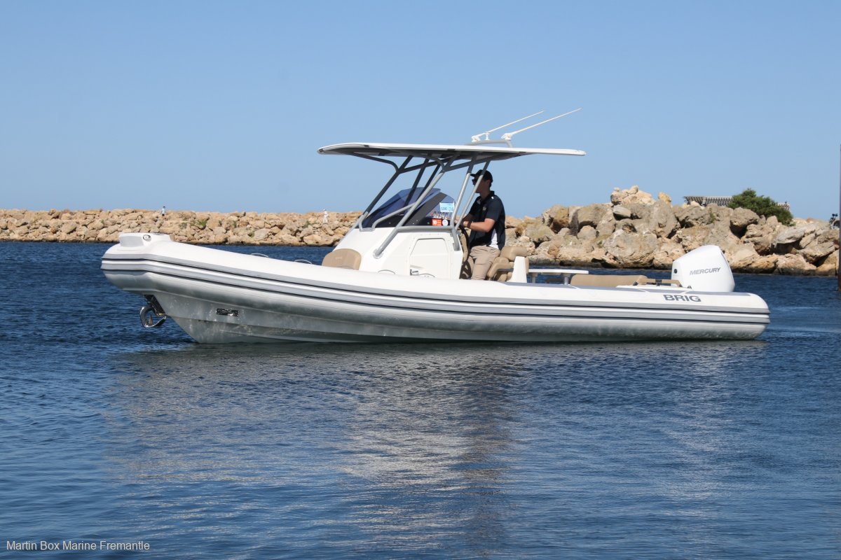 Brig Eagle 8 with 300Hp Mercury V8 Outboard