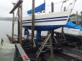 Whiting Quarter ton:On slipway