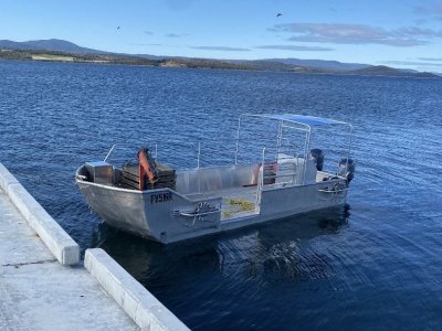 7.3m Aluminium Barge