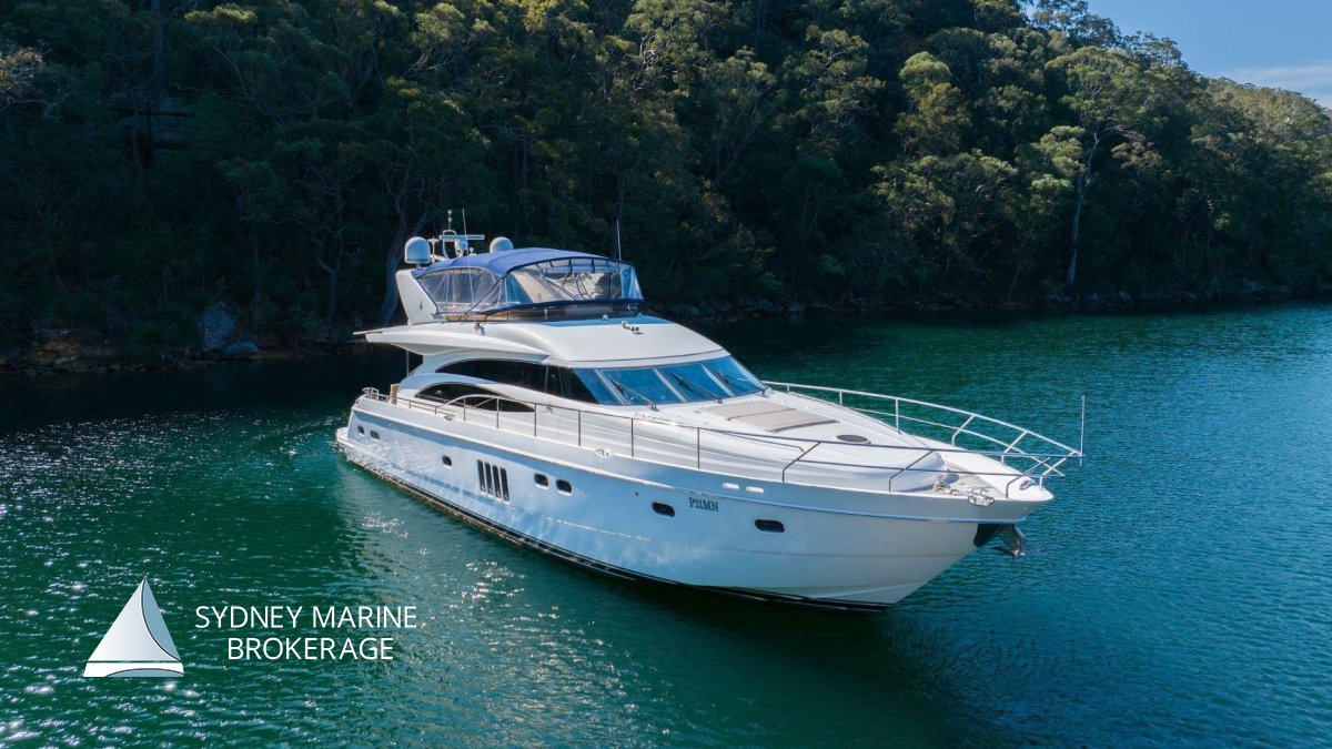 Princess 21m Flybridge Cruiser:1 Sydney Marine Brokerage Princess 21m For Sale